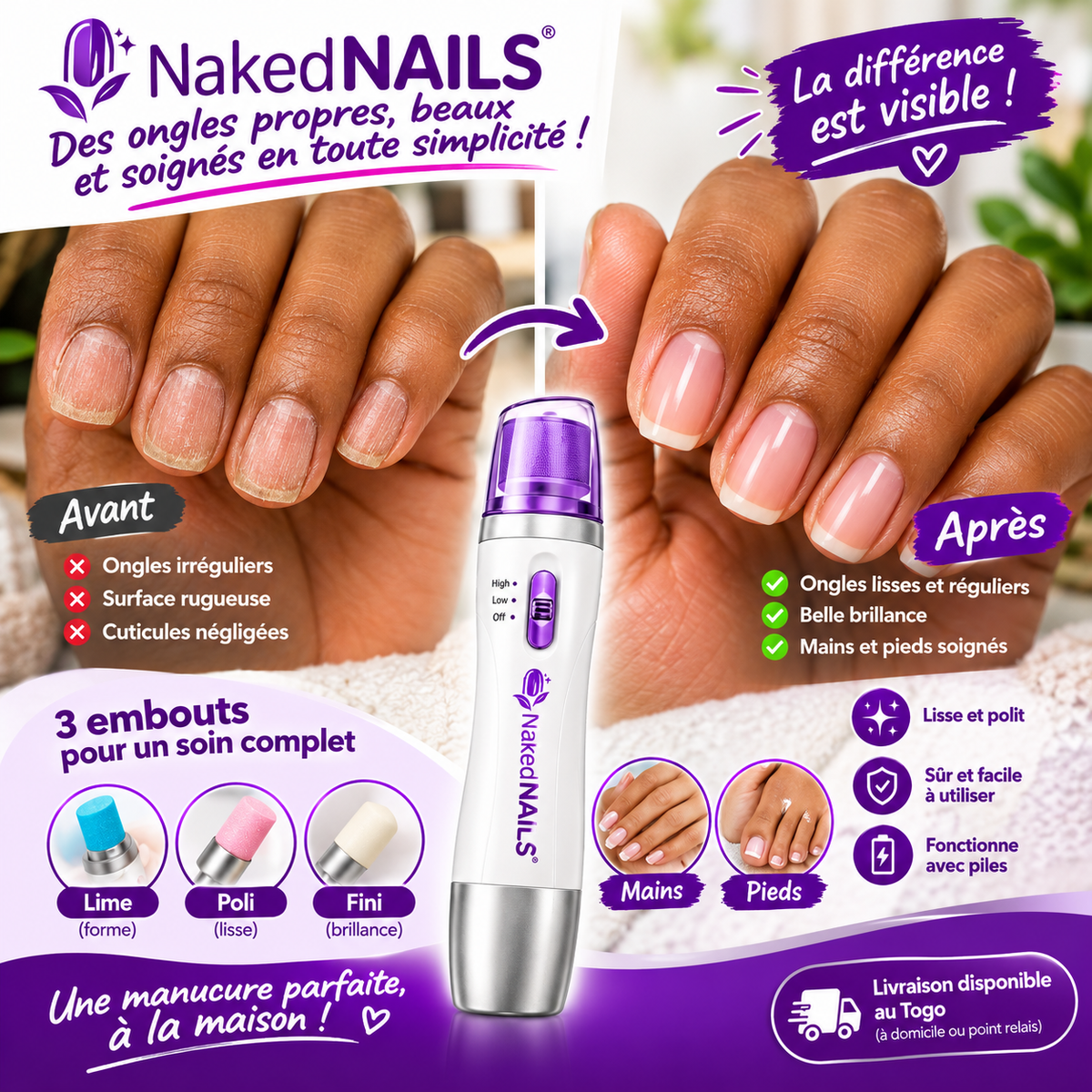 Polisseur Électrique pour Les Ongles