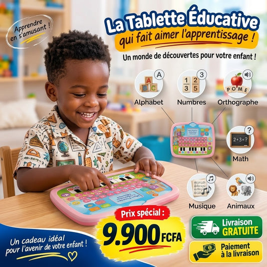 Tablette Educative Interactive d'Eveil pour Enfants