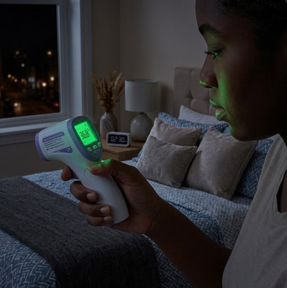 🌡️ Thermomètre Infrarouge Numérique Sans Contact
