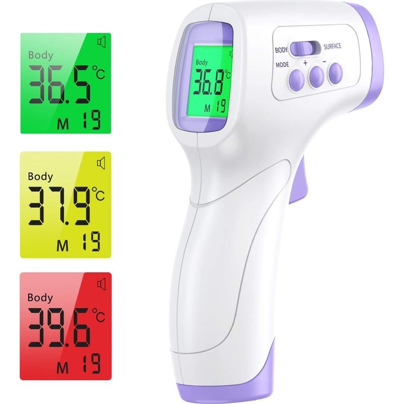 🌡️ Thermomètre Infrarouge Numérique Sans Contact
