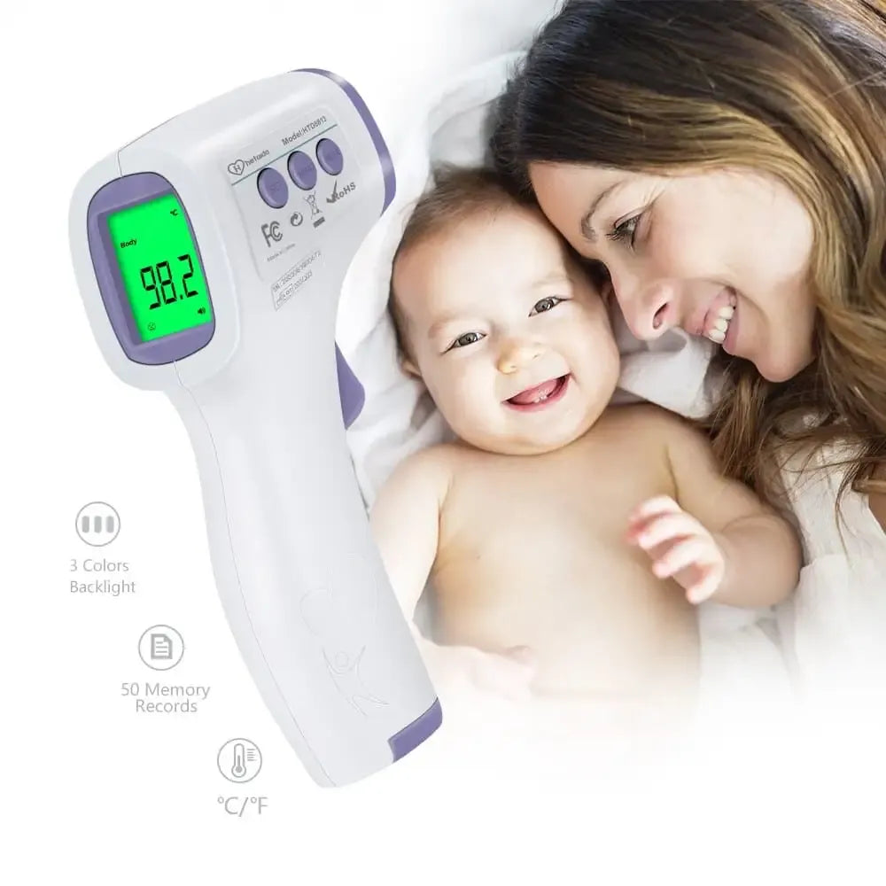 🌡️ Thermomètre Infrarouge Numérique Sans Contact