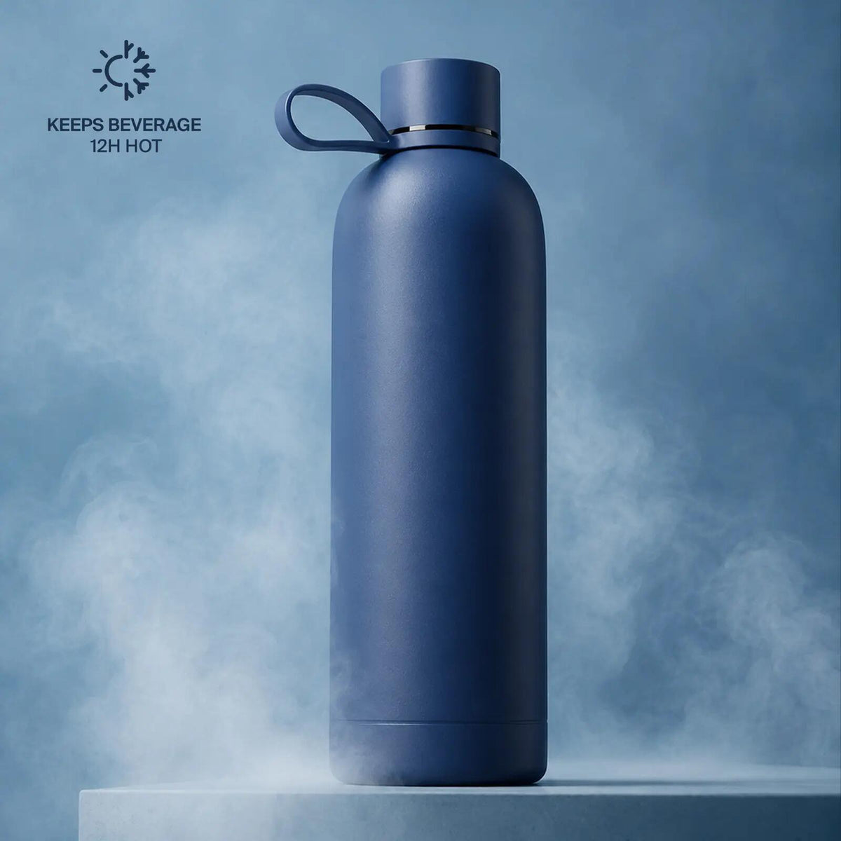 GOURDE ISOTHERME 500 ML — GARDEZ VOS BOISSONS À LA BONNE TEMPÉRATURE PENDANT 12 HEURES